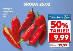 Kaufland Papryka szpiczasta luzem 1 kg oferta