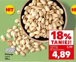 Kaufland Pistacje luzem 100 g oferta