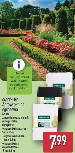 ALDI GARDENLINE Agrowłóknina ogrodowa oferta
