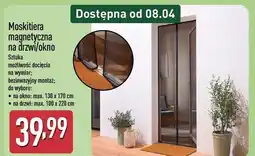 ALDI Moskitiera magnetyczna na drzwi/okno oferta