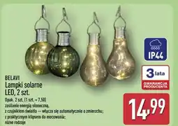 ALDI BELAVI Lampki solarne LED, 2 szt oferta
