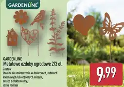 ALDI GARDENLINE Metalowe ozdoby ogrodowe 2/3 el oferta