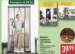 ALDI Moskitiera magnetyczna na drzwi/okno oferta
