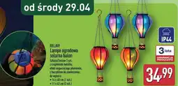 ALDI BELAVI Lampa ogrodowa solarna balon oferta