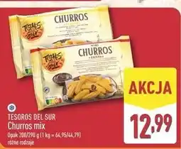 ALDI TESOROS DEL SUR Churros mix oferta
