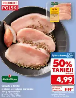 Kaufland Sznycle z fileta z piersi polskiego kurczaka oferta