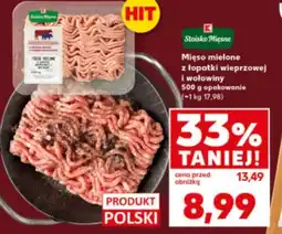 Kaufland Mięso mielone z łopatki wieprzowej i wołowiny Stoisko Mięsne oferta