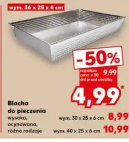 Kaufland Blacha do pieczenia wysoka wym. 36 x 25 x 6 cm oferta