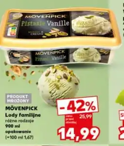 Kaufland MÖVENPICK Lody familijne różne rodzaje oferta