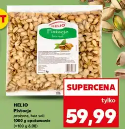 Kaufland HELIO Pistacje prażone, bez soli oferta