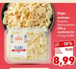 Kaufland Flaki wołowe krojone, blanszowane oferta