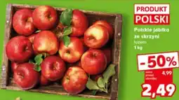 Kaufland Polskie jabłka ze skrzyni luzem oferta