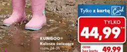Kaufland KUNIBOO Kalosze świecące rozm. 24-31 oferta