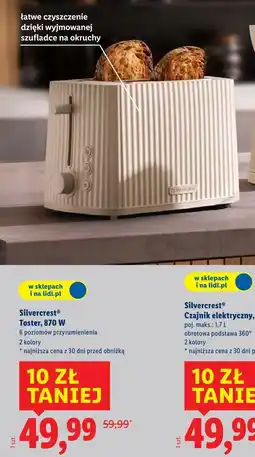 Lidl Silvercrest Toster, 870 W oferta