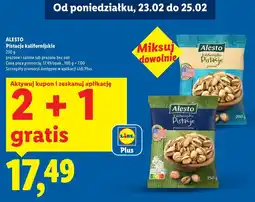 Lidl Alesto Pistacje kalifornijskie oferta