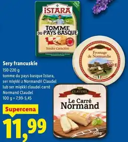 Lidl Sery francuskie oferta