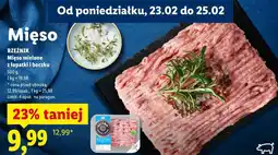Lidl RZEŹNIK Mięso mielone z łopatki i boczku oferta