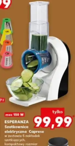 Kaufland Szatkownica caprese Esperanza oferta