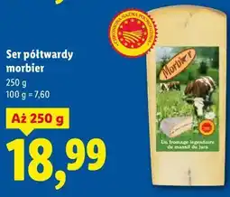 Lidl Ser półtwardy morbier oferta