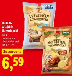 Lidl LORENZ Wiejskie Ziemniaczki twarożek lub pikantny kurczak oferta