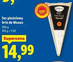 Lidl Ser pleśniowy brie de Meaux oferta
