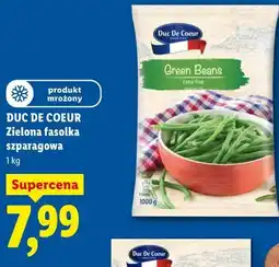 Lidl DUC DE COEUR Zielona fasolka szparagowa oferta