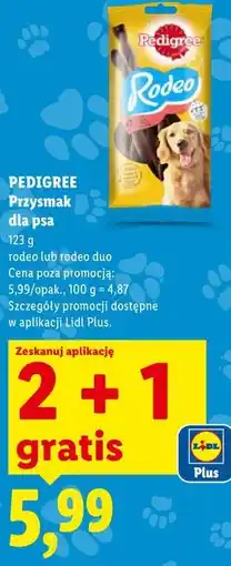 Lidl PEDIGREE Przysmak dla psa Rodeo lub Rodeo Duo oferta