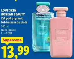 Lidl LOVE SKIN KOREAN BEAUTY Żel pod prysznic lub balsam do ciała oferta