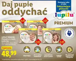 Lidl LUPILU PREMIUM Pieluszki 3, 4, 5 lub 6, jumbo bag oferta