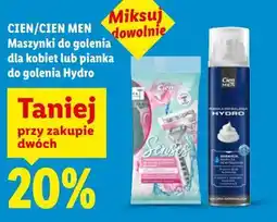 Lidl CIEN/CIEN MEN Maszynki do golenia dla kobiet lub pianka do golenia Hydro oferta