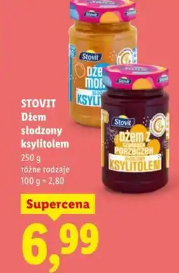 Lidl STOVIT Dżem słodzony ksylitolem (różne rodzaje) oferta
