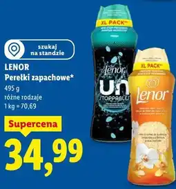Lidl LENOR Perełki zapachowe oferta