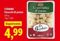 Lidl CIEMME Gnocchi di patate oferta