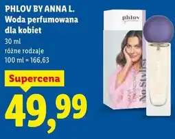 Lidl PHLOV BY ANNA L. Woda perfumowana dla kobiet oferta