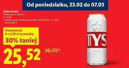 Lidl Piwo Tyskie Gronie oferta