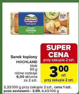 Carrefour Express Serek topiony blok różne rodzaje oferta