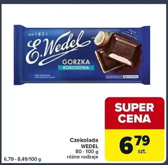 Czekolada gorzka kokosowa