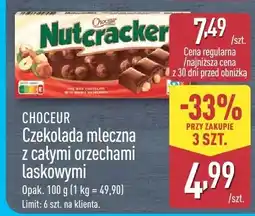 ALDI Czekolada mleczna z całymi orzechami laskowymi oferta