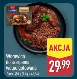 ALDI Wołowina do szarpania wolno gotowana oferta