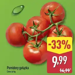 ALDI Pomidory gałązka oferta