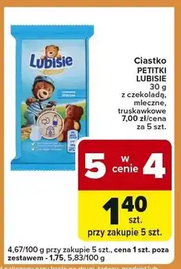 Carrefour Express Ciastko z czekoladą, mleczne, truskawkowe oferta