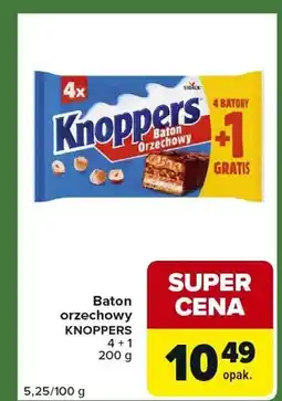 Carrefour Express Baton orzechowy 4+1 oferta