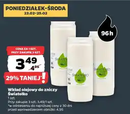 Netto Wkład olejowy do zniczy Światełko oferta