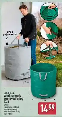 ALDI Worek na odpady ogrodowe składany oferta