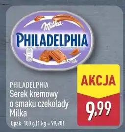 ALDI Serek kremowy o smaku czekolady Milka oferta