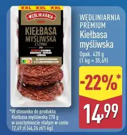 ALDI Kiełbasa myśliwska oferta