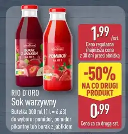 ALDI Sok warzywny do wyboru: pomidor, pomidor pikantny lub burak z jabłkiem oferta