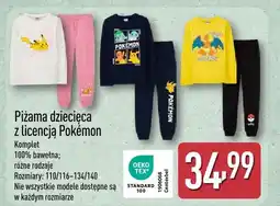 ALDI Piżama dziecięca z licencją Pokémon komplet oferta