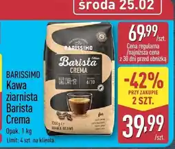ALDI Kawa ziarnista Barista Crema oferta