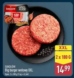 ALDI Big burger wołowy XXL oferta